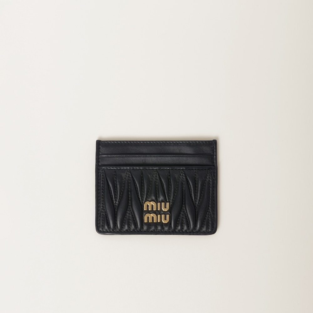 Miu Miu Porte-Cartes — Noir